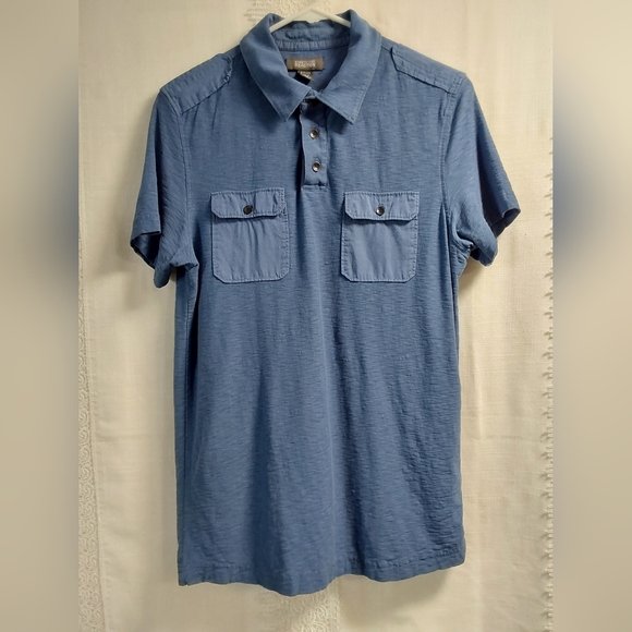 Kenneth Cole Reaction Polo Shirt, Men's Small Blue Polo Shirt - Picture 6 of 6